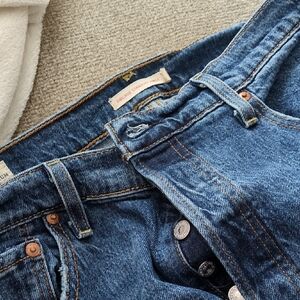 Levi's Ribcage Straight Ankle - 32